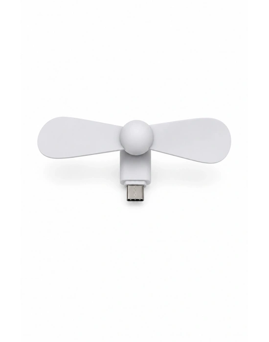Mini Soğutucu Fan Type-C Beyaz