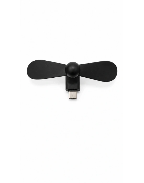 Mini Soğutucu Fan Type-C Siyah