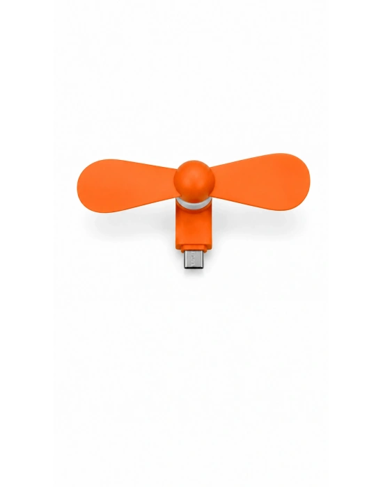 Mini Soğutucu Fan Type-C Turuncu