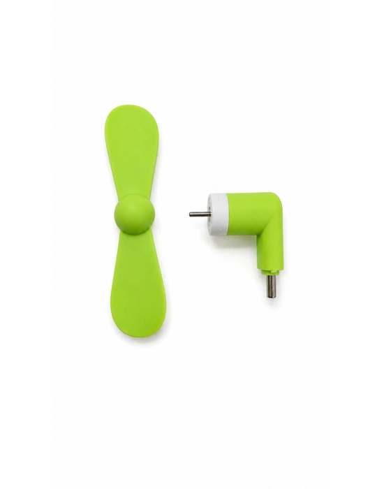 Mini Soğutucu Fan Type-C Yeşil