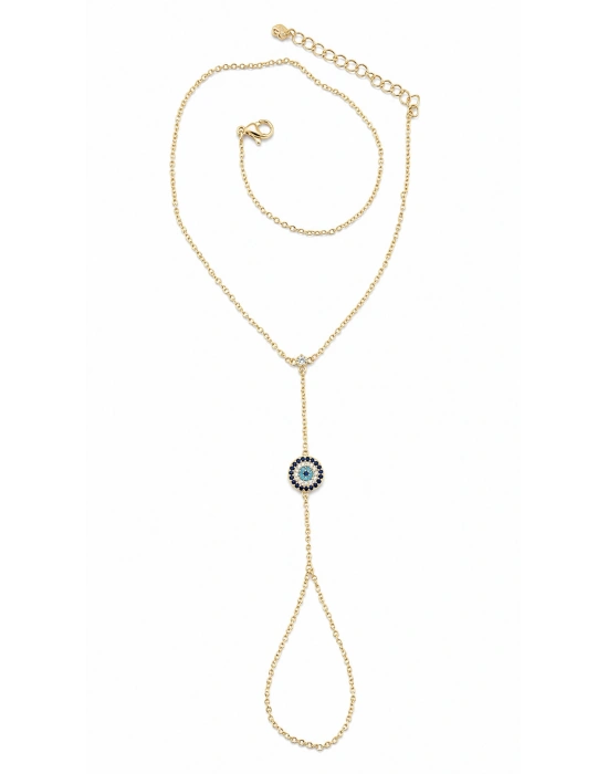 Nazar Detay Dolamalı Gold Şahmeran