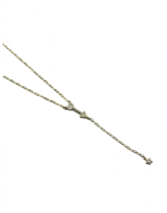 Ok Figürlü Dekolte Y Kolye(47-11cm)