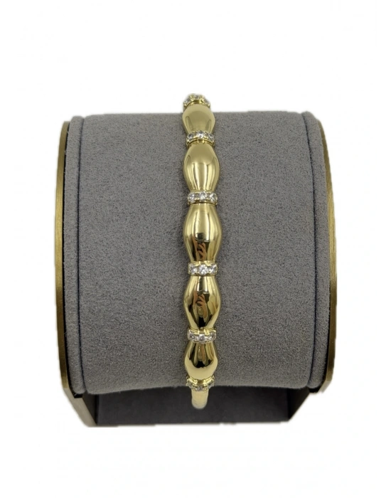 Özel Seri Boğumlu Taş Detay Kelepçe