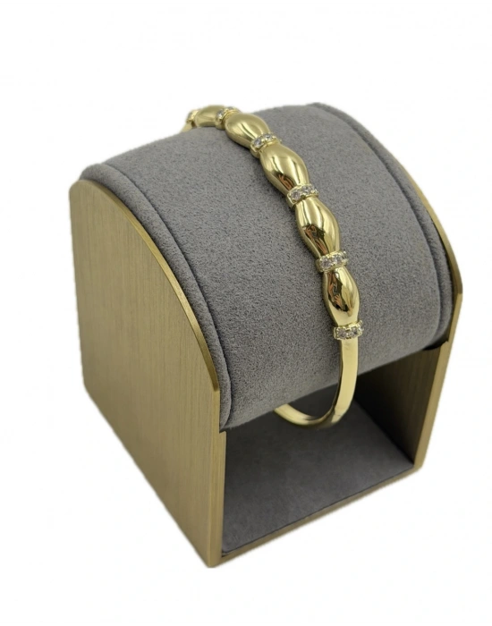 Özel Seri Boğumlu Taş Detay Kelepçe