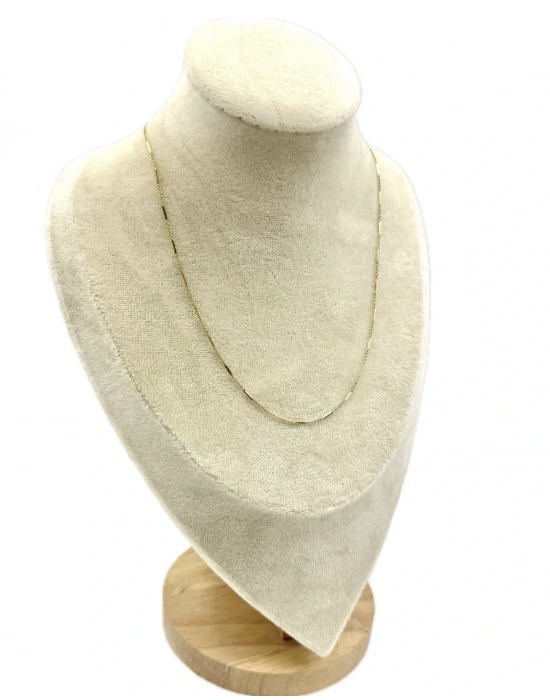 Özel Seri Boru Detay Zincir Kolye(45cm)