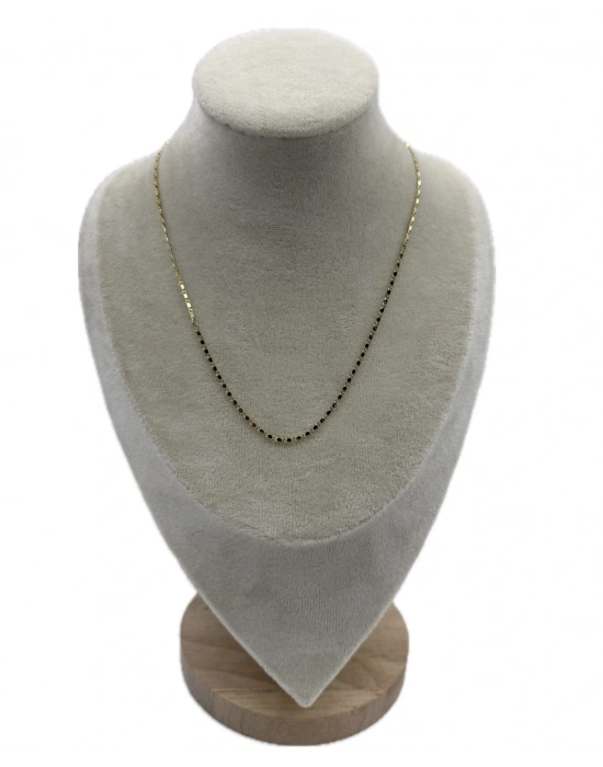 Özel Seri Geçmeli Plaka Zinzir(45 cm)