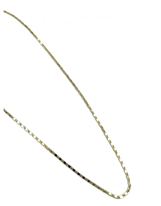 Özel Seri Geçmeli Plaka Zinzir(45 cm)