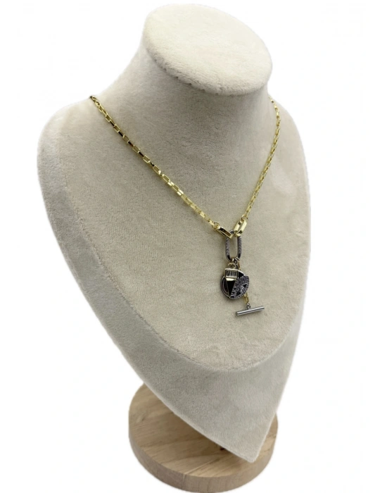 Özel Seri Göz Figürlü Marka Kolye(50 cm)