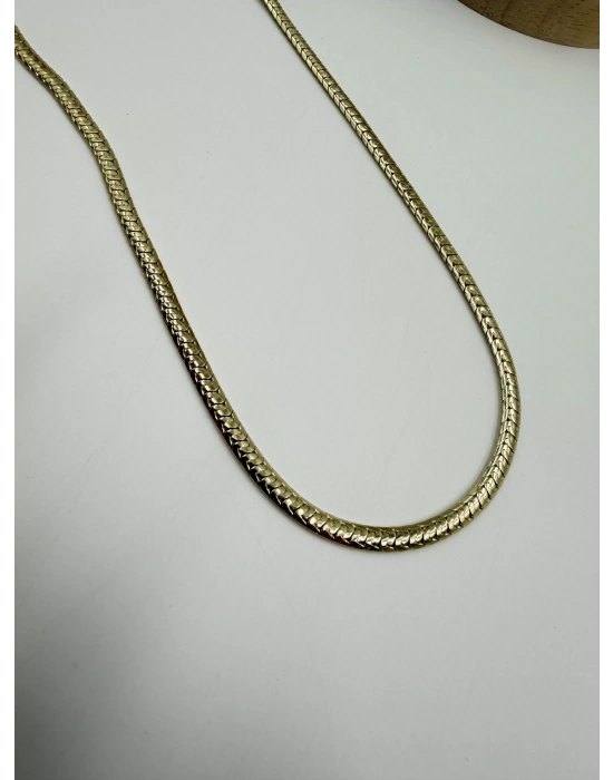 Özel Seri Kalın Örme Model Zincir(49cm)