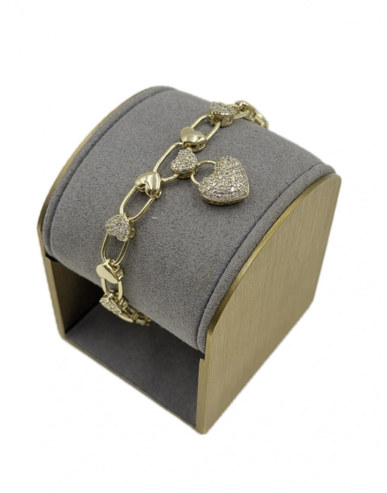 Özel Seri Kalp Figürlü Bileklik(16cm)