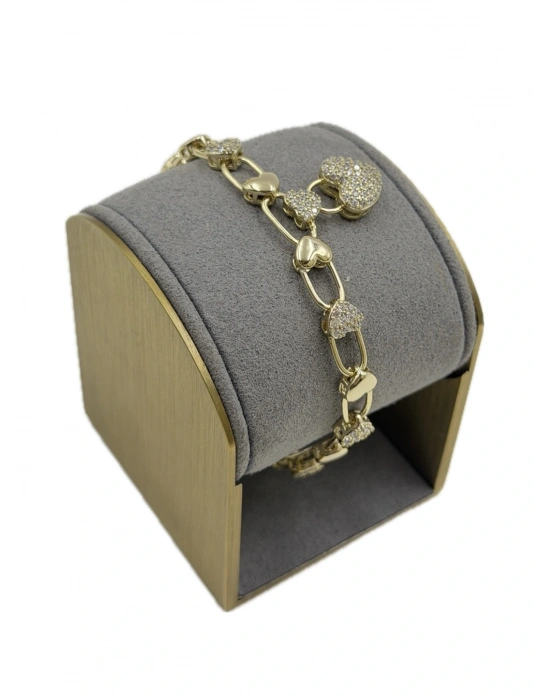 Özel Seri Kalp Figürlü Bileklik(16cm)