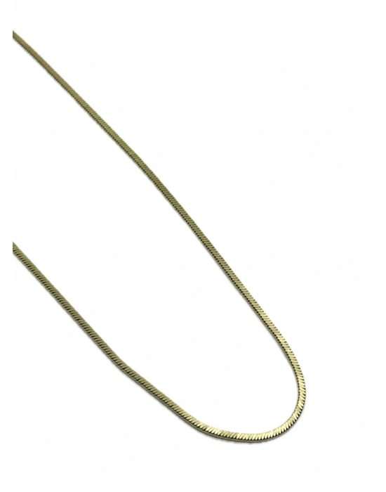 Özel Seri Kare Plaka Zincir (45cm)