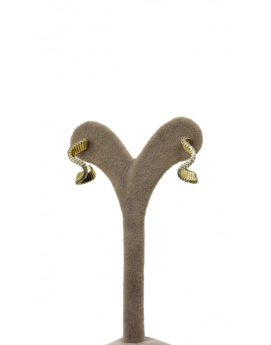 Özel Seri Kıvrımlı Model Küpe