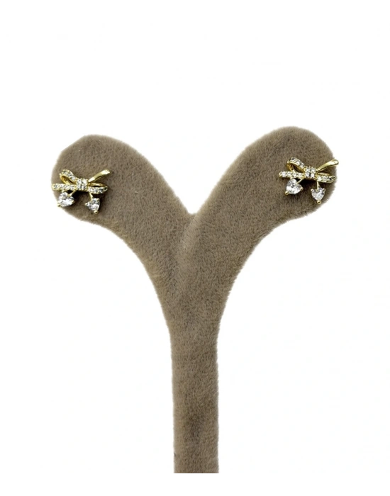 Özel Seri Kurdela Figürlü Minimal Küpe