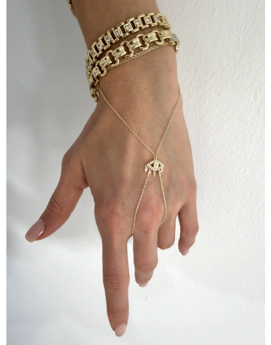 Özel Seri Sallantı Taş Göz Detay Şahmeran