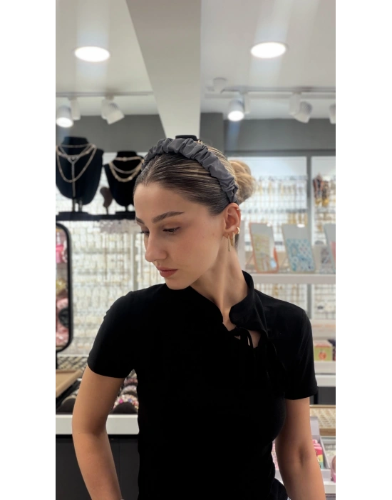 Paraşüt Kumaş Gri Taç