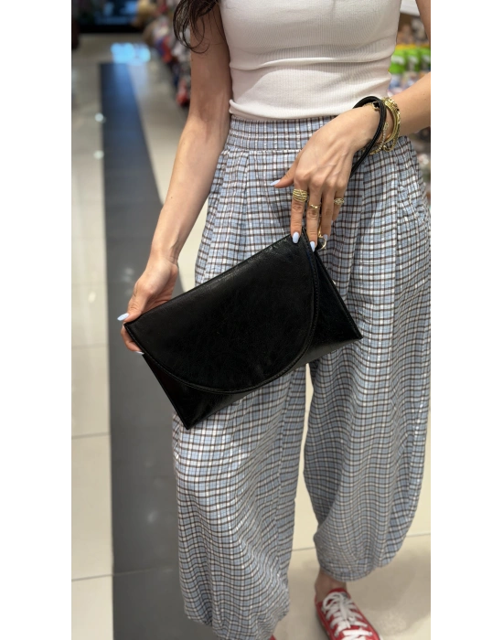 Siyah Kadın Clutch & Portföy Çanta
