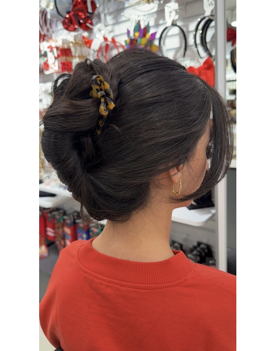 U Tasarım Kadın Saç Topuz Tokası