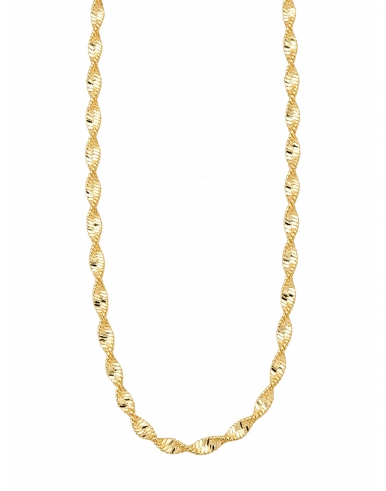 Uzun Singapur Gold Zincir(59cm)