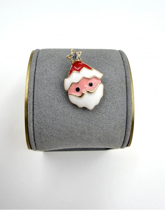 Yılbaşı Noel Baba Figürlü Broş