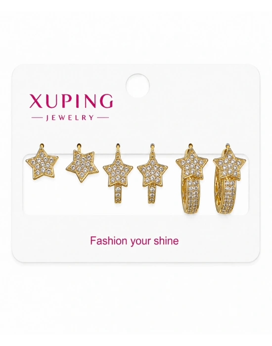 Yıldız 6’lı Set Küpe