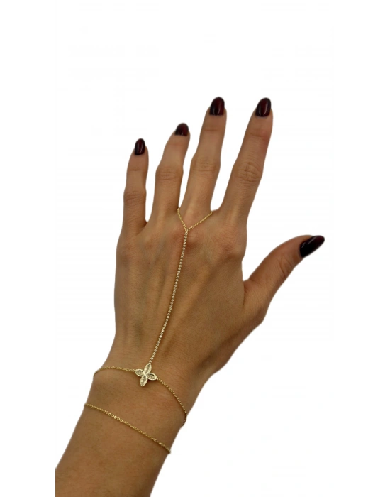 Yonca Model Su Yolu Taş Detay Şahmeran