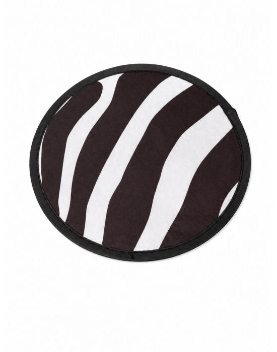 Zebra Desen Yelpaze