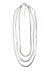 3lü İtalyan Zincir Gümüş Kolye(40-45-50cm)