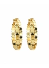 3lü Sarmal Gold Halka Küpe