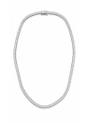3mm Döküm Gümüş Su Yolu Kolye(45cm)