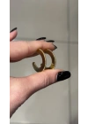 Düz Plaka Basık Halka Küpe