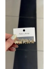 Yıldız Figür 6lı Set Küpe Gold