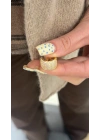 Geniş Taşlı Kıkırdak Küpe