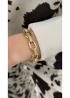 Sekizgen Taş İşleme Bileklik(18 cm- uzatma kısmı dahil)