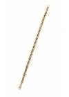 Buğday Model Taş Detay Gold Kadın Bileklik(18cm-uzatma dahil 20cm)