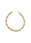 Çarpı Model Gold Kadın Bileklik(18cm-uzatma dahil 19cm)