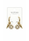 Charmlı Gold Küpe