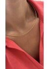 Chocker İnce Gold Kolye(42cm)