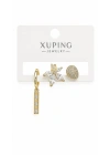 Çiçek Figür 3’lü Set Küpe