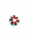 Çilek Motif Simit Toka