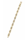 Dikdörtgen Plaka Geçmeli Gold Kadın Bileklik (17cm-uzatma dahil 19 cm)