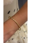 Düz İnce Gold Kelepçe
