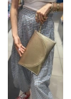 Gold Kadın Clutch & Portföy Çanta