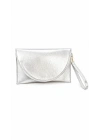 Gümüş Kadın Clutch & Portföy Çanta