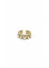 İnci Detay Gold Ear Cuff
