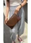 Kahverengi Kadın Clutch & Portföy Çanta
