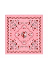 Karpuz Desen Pembe Fular 50x50