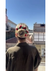 Kiraz Motif Simit Toka