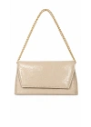 Krem Zincir Askılı Kadın Clutch & Portföy Çanta