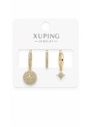 Kutup Yıldızı 3’lü Set Küpe